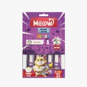 Moow Somonlu Keçi Sütlü 12gr x 6 Yavru Kedi Krema Ödülü