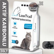 Less Trail 20 Lt İnce Tane Aktif Karbon Kedi Kumu
