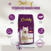 Cuddy Yetişkin Kedi Maması Gurme 15 KG