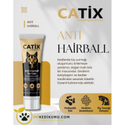 CATİX Malt Paste 100 gr Kedi Tüy Yumağını Önleyen Malt Macunu