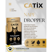 CATİX Kedi Ense Bit Pire Kene Deri Bakımı Bitkisel Damla 3x1 ml 1-5 Kg