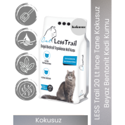 Less Trail Kokusuz İnce Tane Topaklanan 20 lt Eko Kedi Kumu