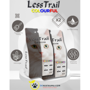 Less Trail Colourful 10 Lt X2 Adet Bentonit Kedi Kumu