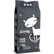 Sandy Aktif Karbonlu 10 Kg Bentonit Kedi Kumu