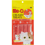 Me-O Creamy Treats Somonlu Ek Besin ve Kedi Ödülü 60 Gr ( 4 x 15 Gr )