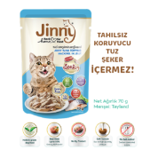 JİNNY TUNA İN JELLY TOPPİNG MACKEREL 70gr