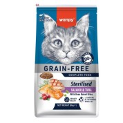  Wanpy Tahılsız Somon&Tuna Kısırlaştırılmış Kedi Maması 1,5 kg