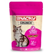 Snacky Kedi Crunch Ödül Strong Tavuk-Peynir