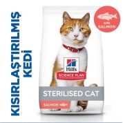 Hill's Hills Science Plan Sterilised Somonlu Kısır Kedi Maması 10 kg