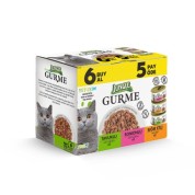 Jungle Gurme 85g Yetişkin Et-Tavuk-Balık 6 al 5 öde