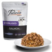 Felicia Tahılsız 85 gr Pouch Sterilised Somonlu Yaş Kedi Maması