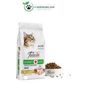 Felicia 1 Kg Kolajenli Tavuklu Az Tahıllı Yetişkin Kedi Maması HypoAllergenic Kedi Maması